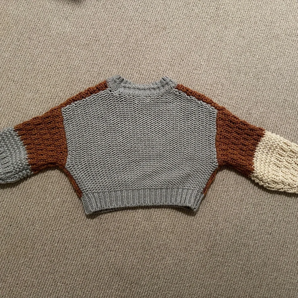 Universal threads chunky cropped knit sweater - Picture 3 of 7